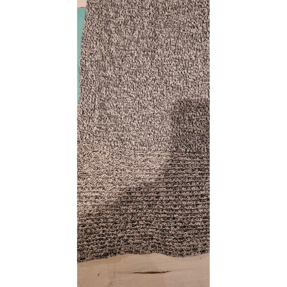 Loft Women's XS Heather Gray Sweater Dress -Below Knee length, round neck - Picture 5 of 8